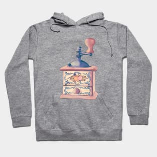 Vintage coffee grinder mill Hoodie